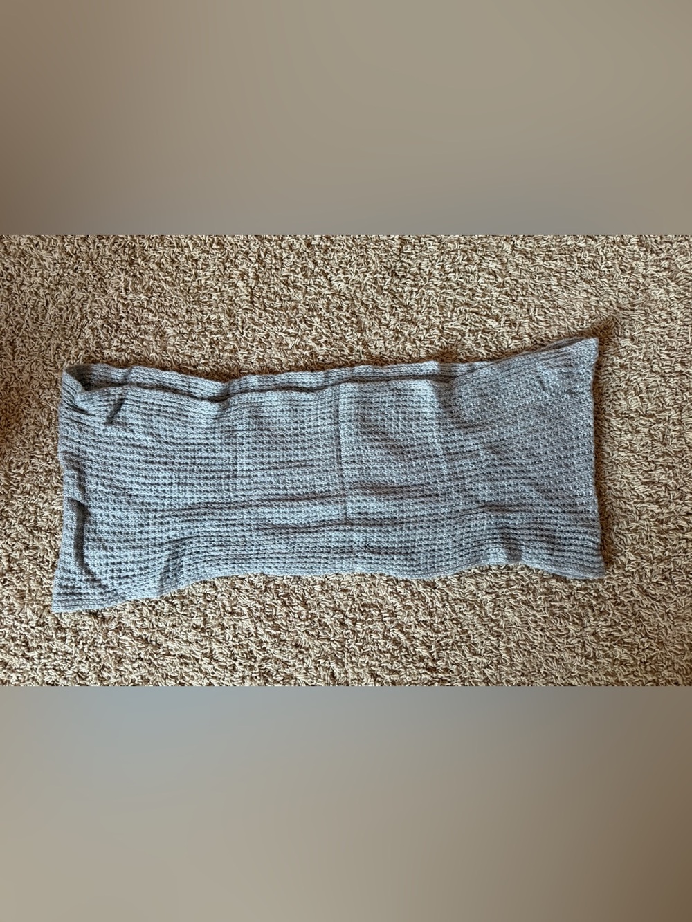 Cotton On Gray Knit Winter Scarf